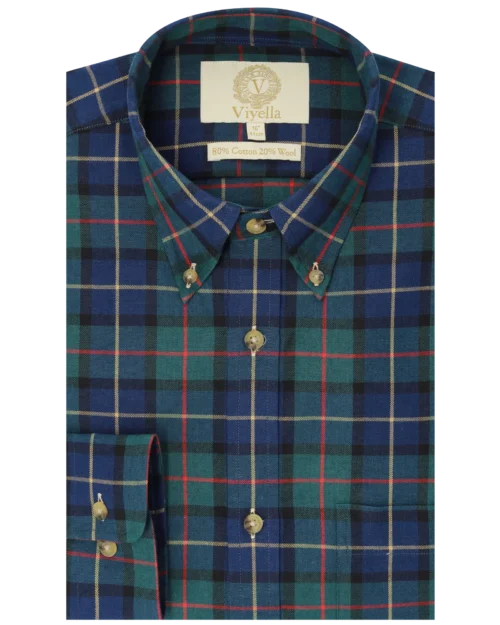 80/20 Viyella Club Check • classic fit, button down